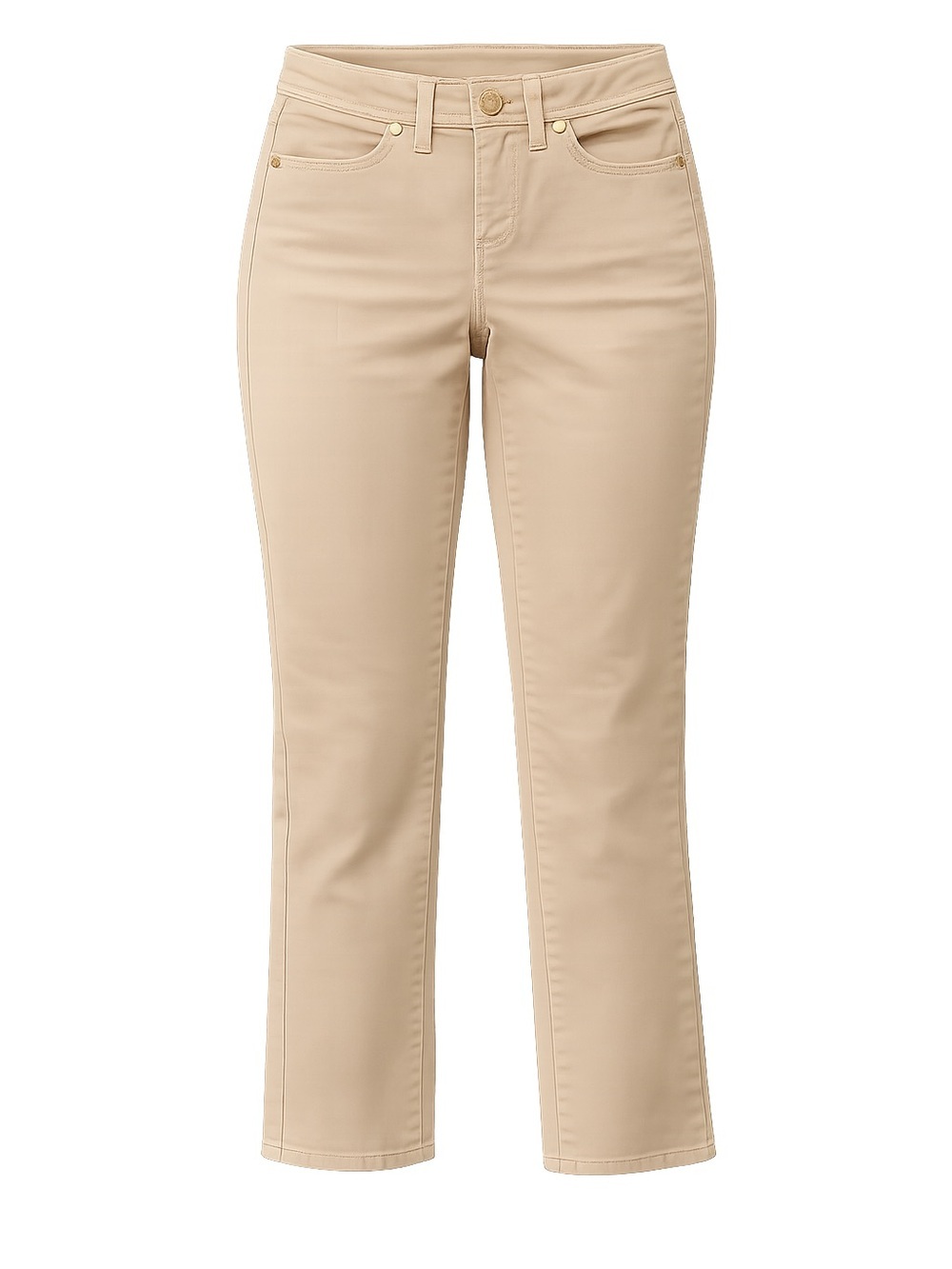 Tory Burch tan cropped pants, size 25